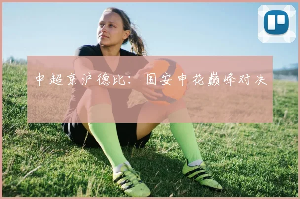 中超京沪德比：国安申花巅峰对决